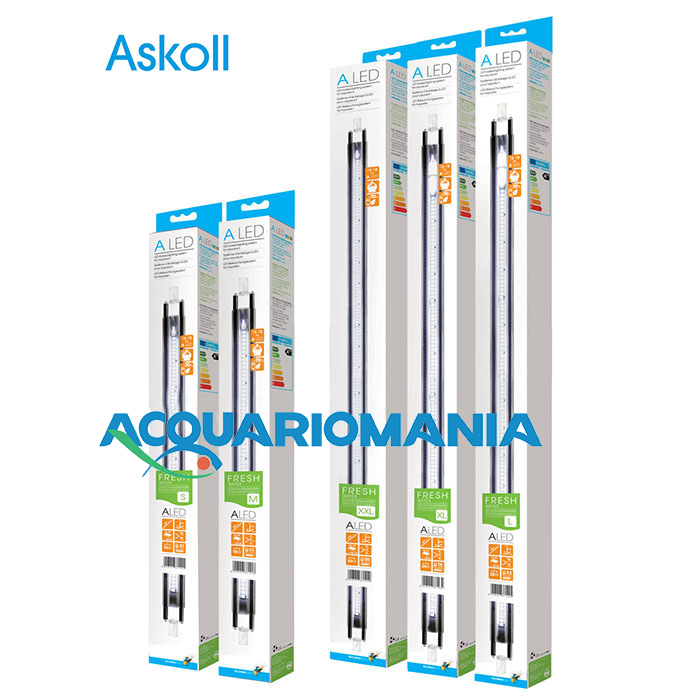 Askoll Lampada A LED Fresh Water S 6500K° (T8 15W/T5 24W) 437mm 10W