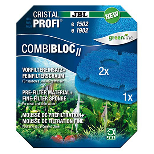Jbl CombiBloc II Kit Spugne blu CristalProfi e1502 e1902