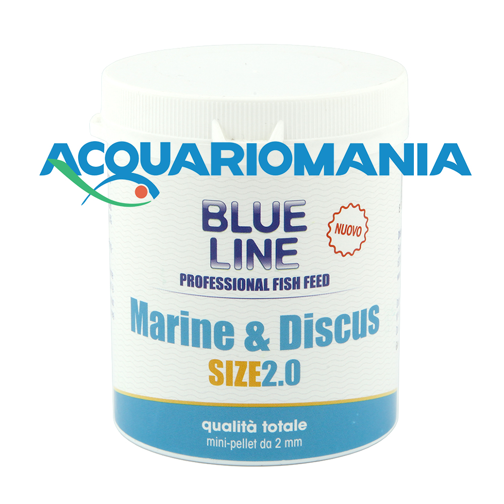 Blue Line Marine &amp; Discus Size 2.0 pellet affondante 2.0mm 600g
