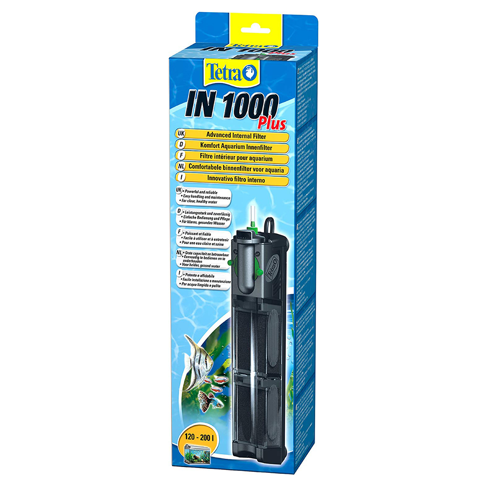 Tetra IN 1000 Plus Filtro interno per Acquari da 120 a 200 litri