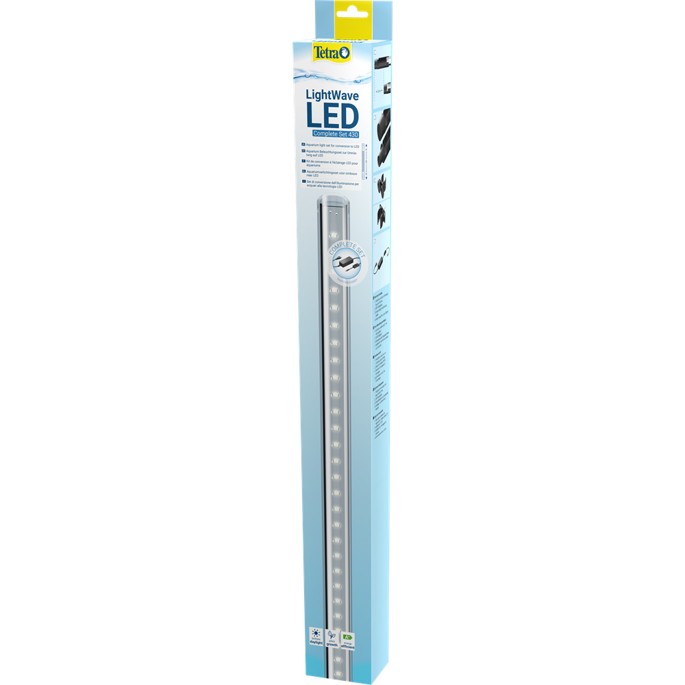 Tetra LightWave Complete Set 520 Lampada a Led 470mm 19,1W per dolce