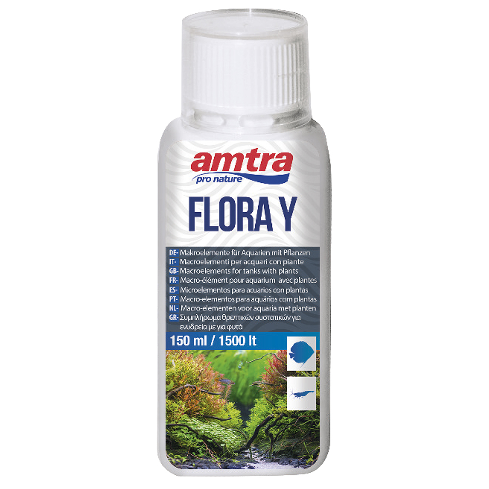 Amtra Flora Y Fertilizzante liquido Nitrato Fosfato Potassio 150ml