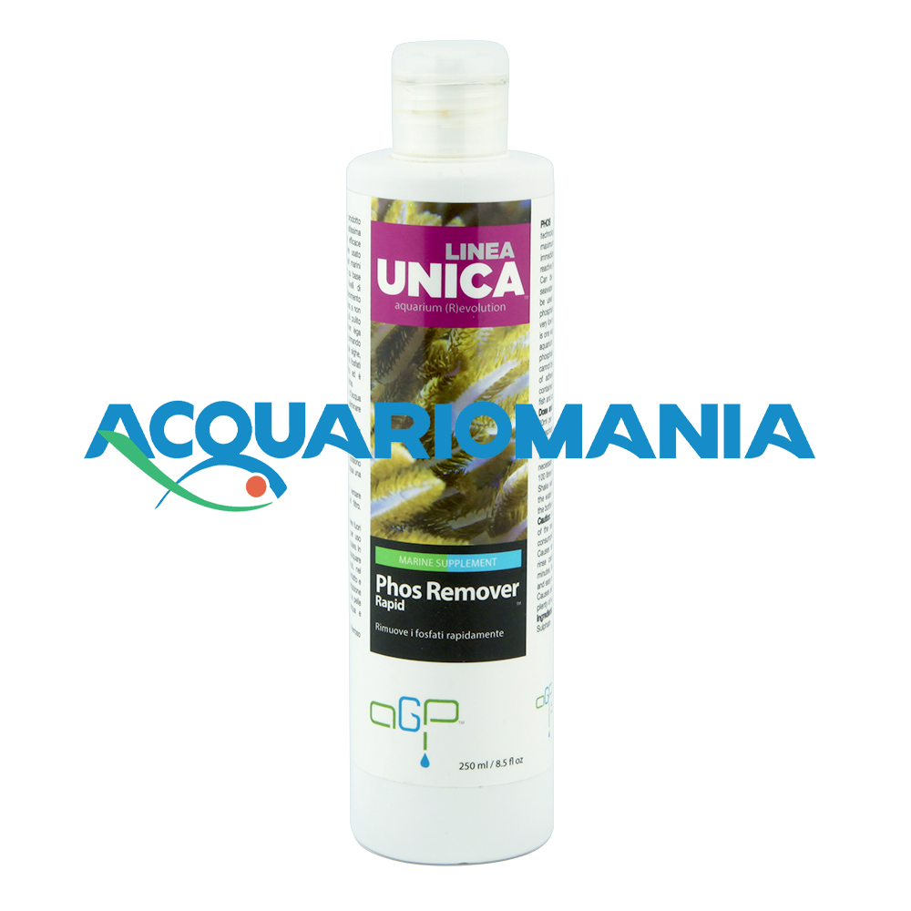 Unica Phos Remover Rapid 125 ml Elimina Fosfati liquido