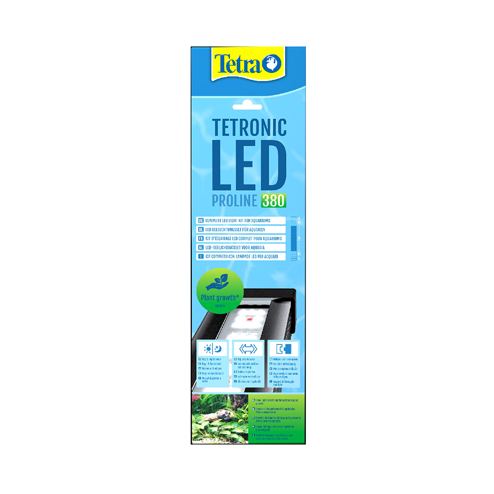 Tetra Tetronic LED ProLine 380 Lampada acquari Piantumati 12,5W 380mm-579mm