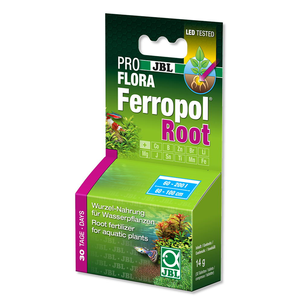 Jbl Pro Flora Ferropol Root Fertilizzante Tabs 30pz
