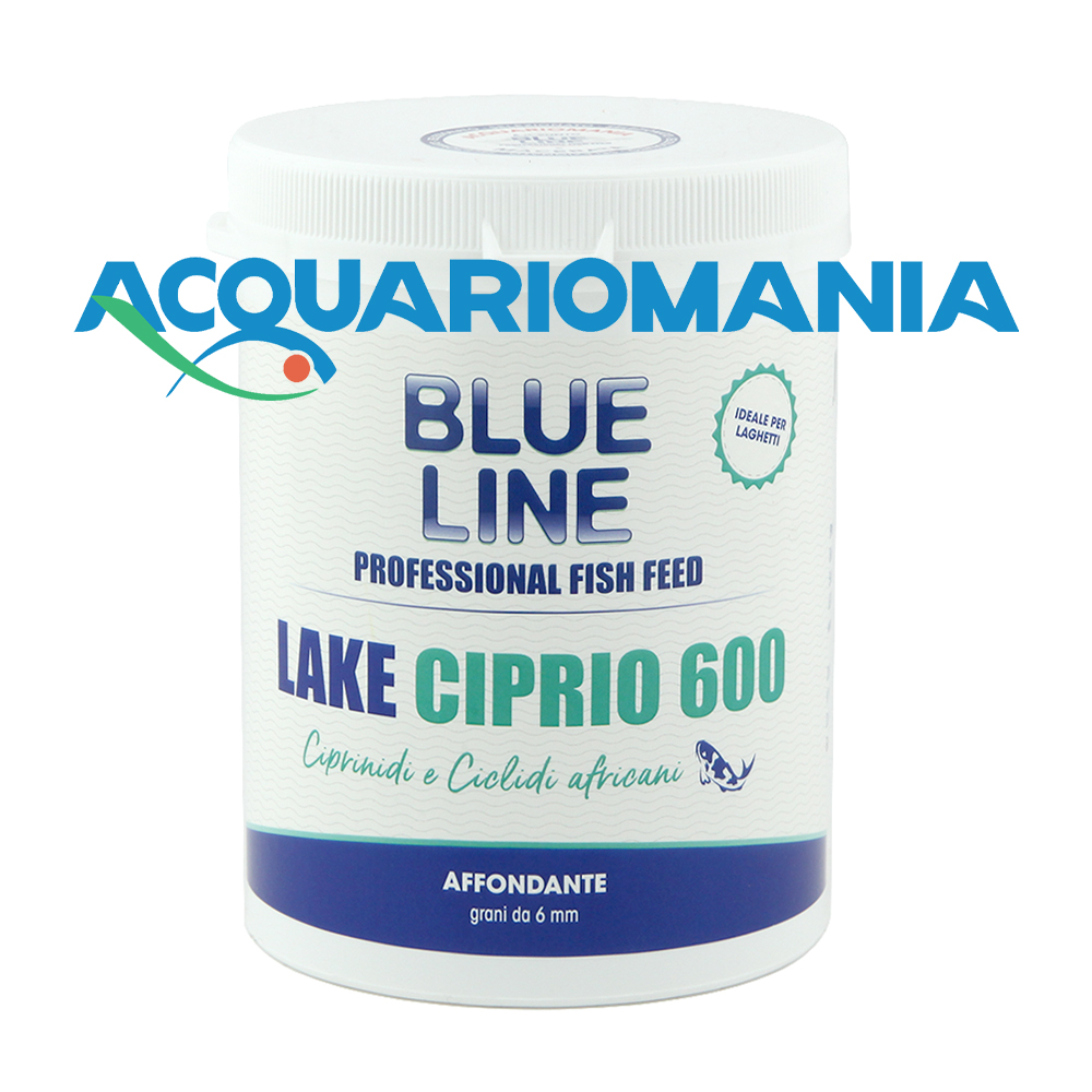 Blue Line Lake Ciprio 600 Affondante per Ciprinidi e Ciclidi Africani 6mm 1L 600g