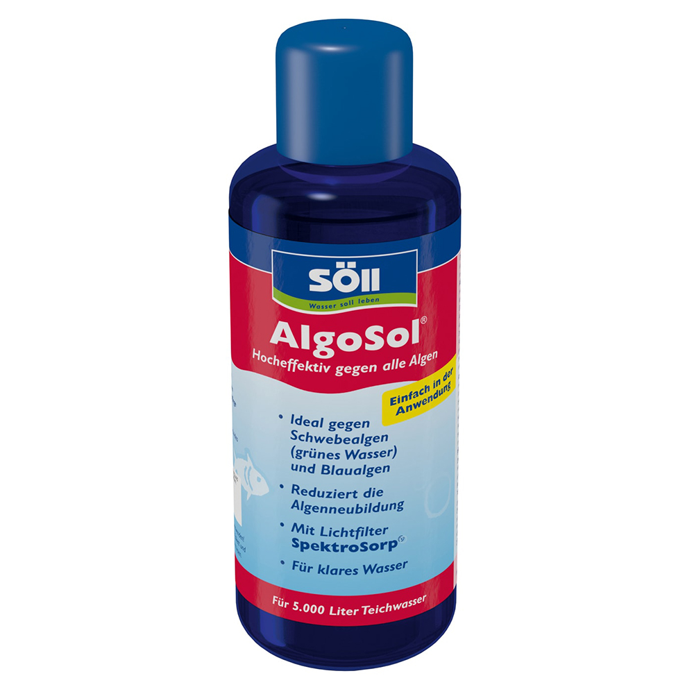 Söll AlgoSol forte Antialghe Laghetto 250ml per 5000 litri