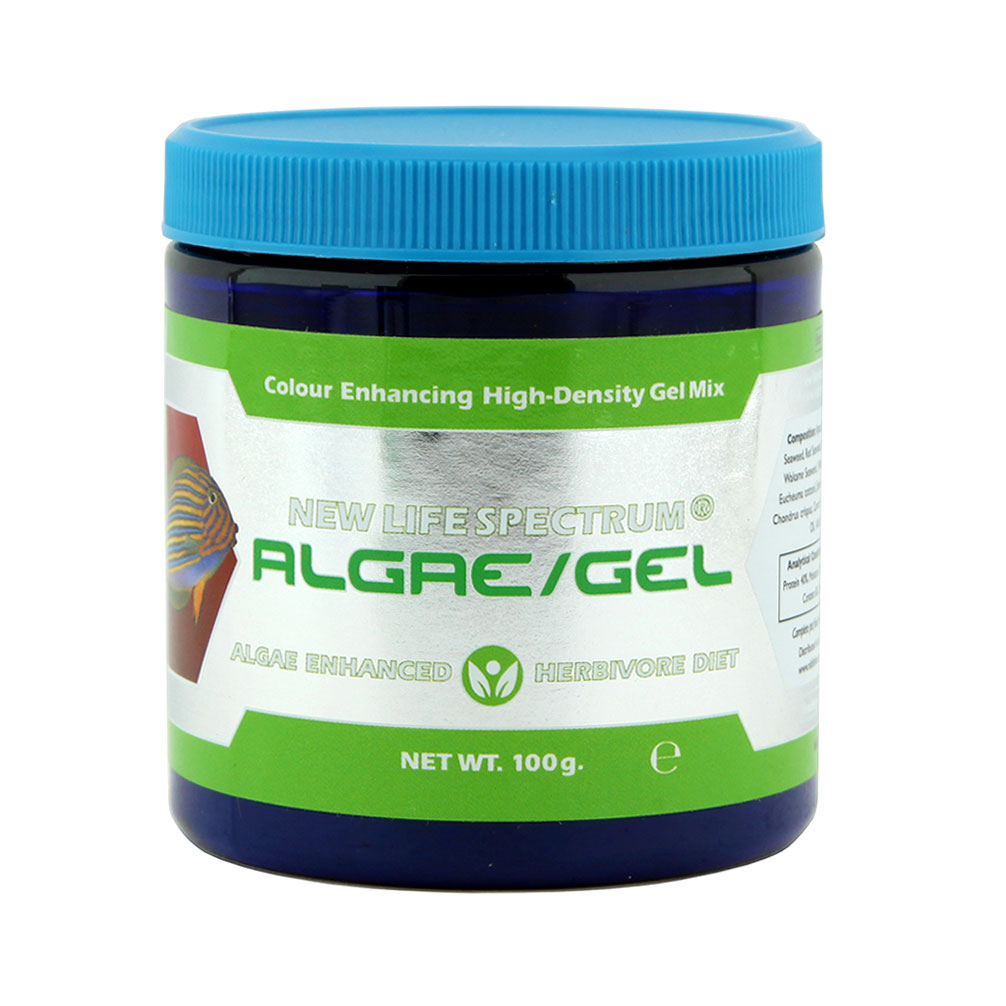 New Life Spectrum Algae Gel Fish Preparato per pesci erbivori dolce e marino 100g