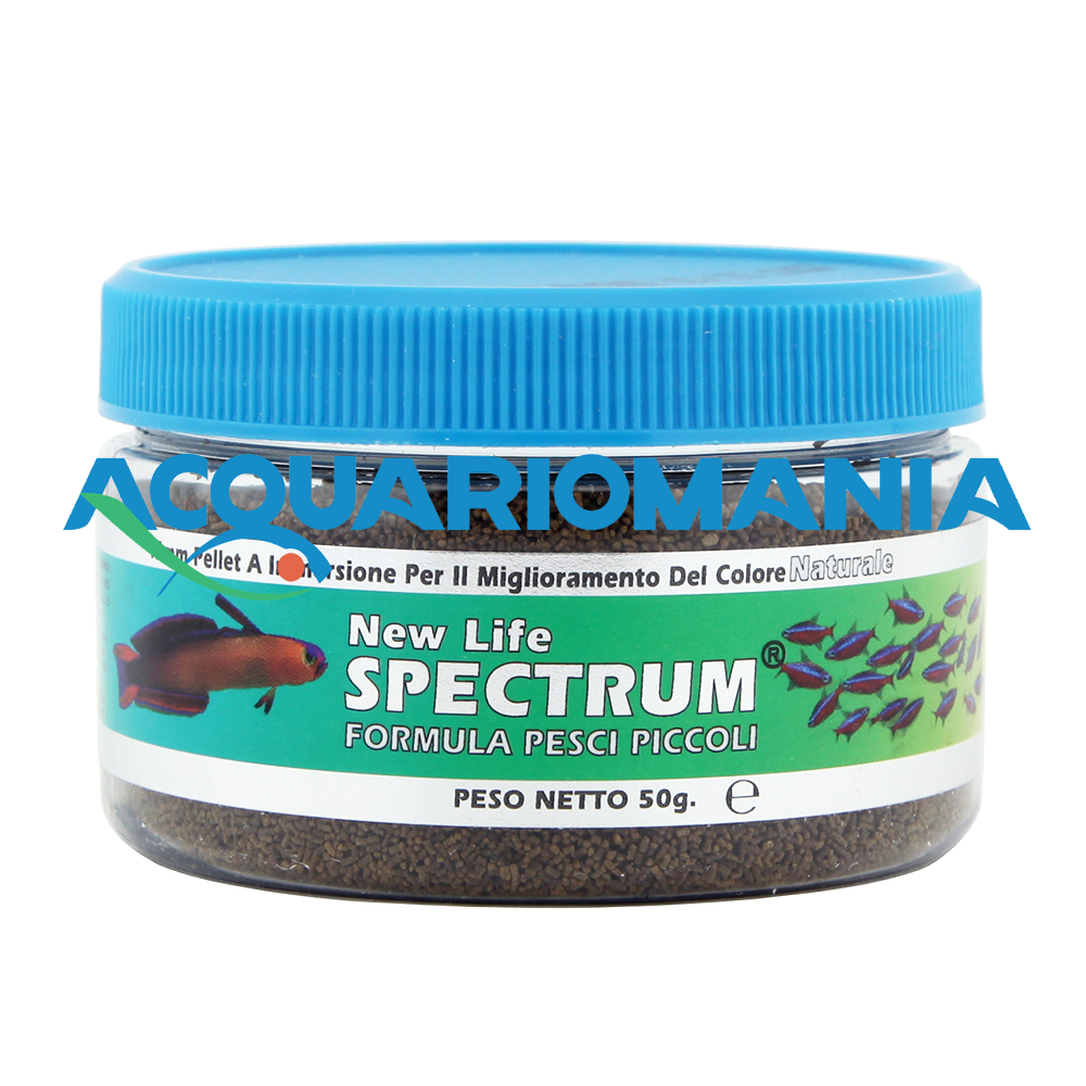 New Life Spectrum Formula Pesci Piccoli affondante dolce e marino 0,5mm 50