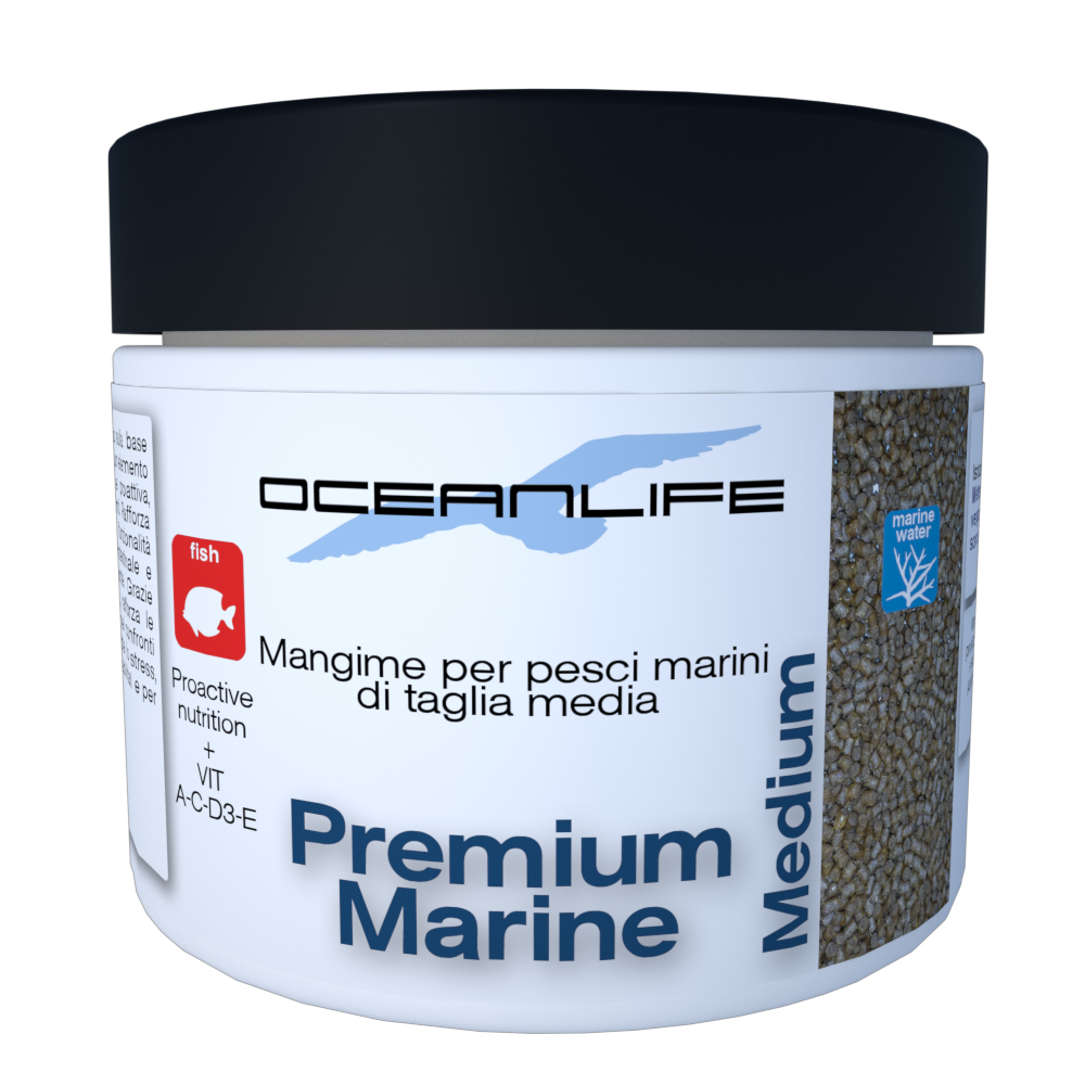 Oceanlife Premium Marine Medium Pellet 150ml 100g