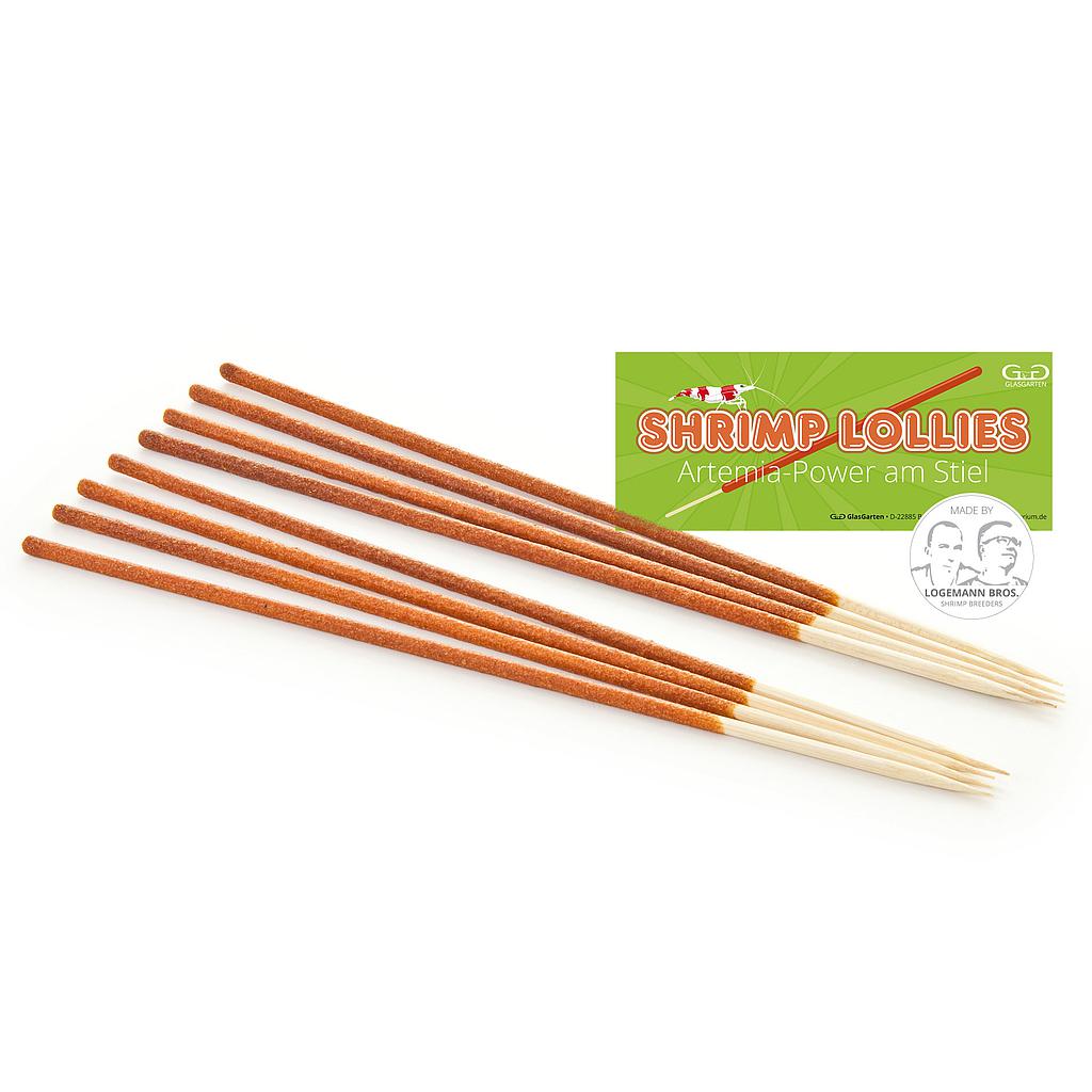 GlasGarten Shrimp Lollies Artemia Power 8 Stick