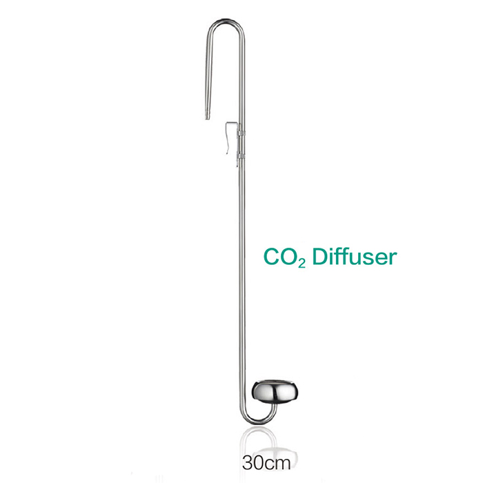 Chihiros Stainless Steel Stand CO2 Diffuser Atomizzatore in acciaio 30cm