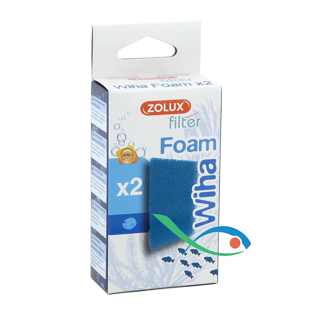 Zolux Filter Foam Spugna per acquario Wiha 2pz