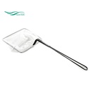 Chihiros Fishing Net Short Retino a maglia bianca fine con piega 10cm lunghezza totale 35cm
