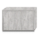 Aquatlantis Fusion 120 Supporto Concrete 19mm