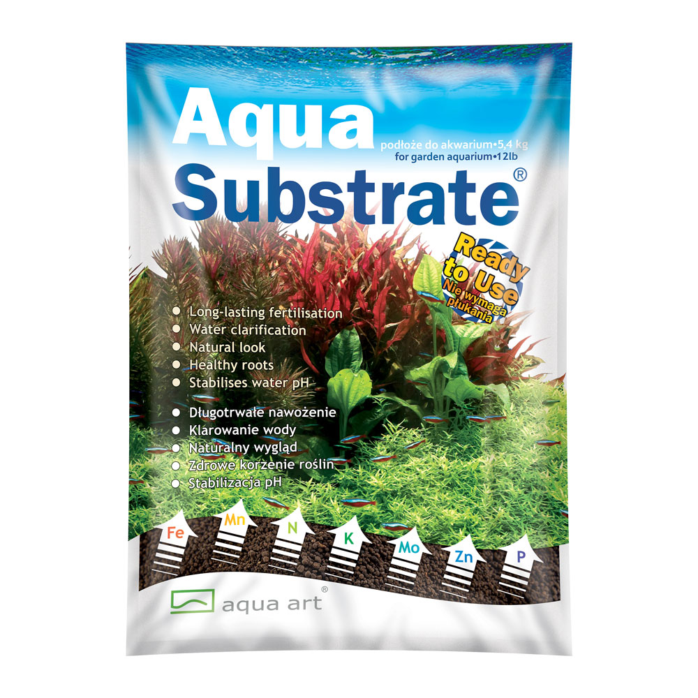 Aqua Art Aqua Substrate Fondo Fertile Aquascaping 5,4 Kg 6l