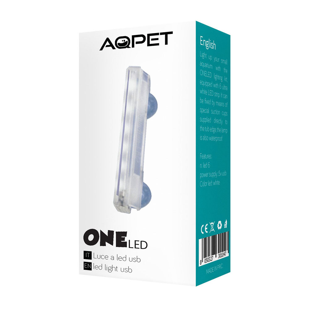 Aqpet One Led Lampada sommergibile Bianca