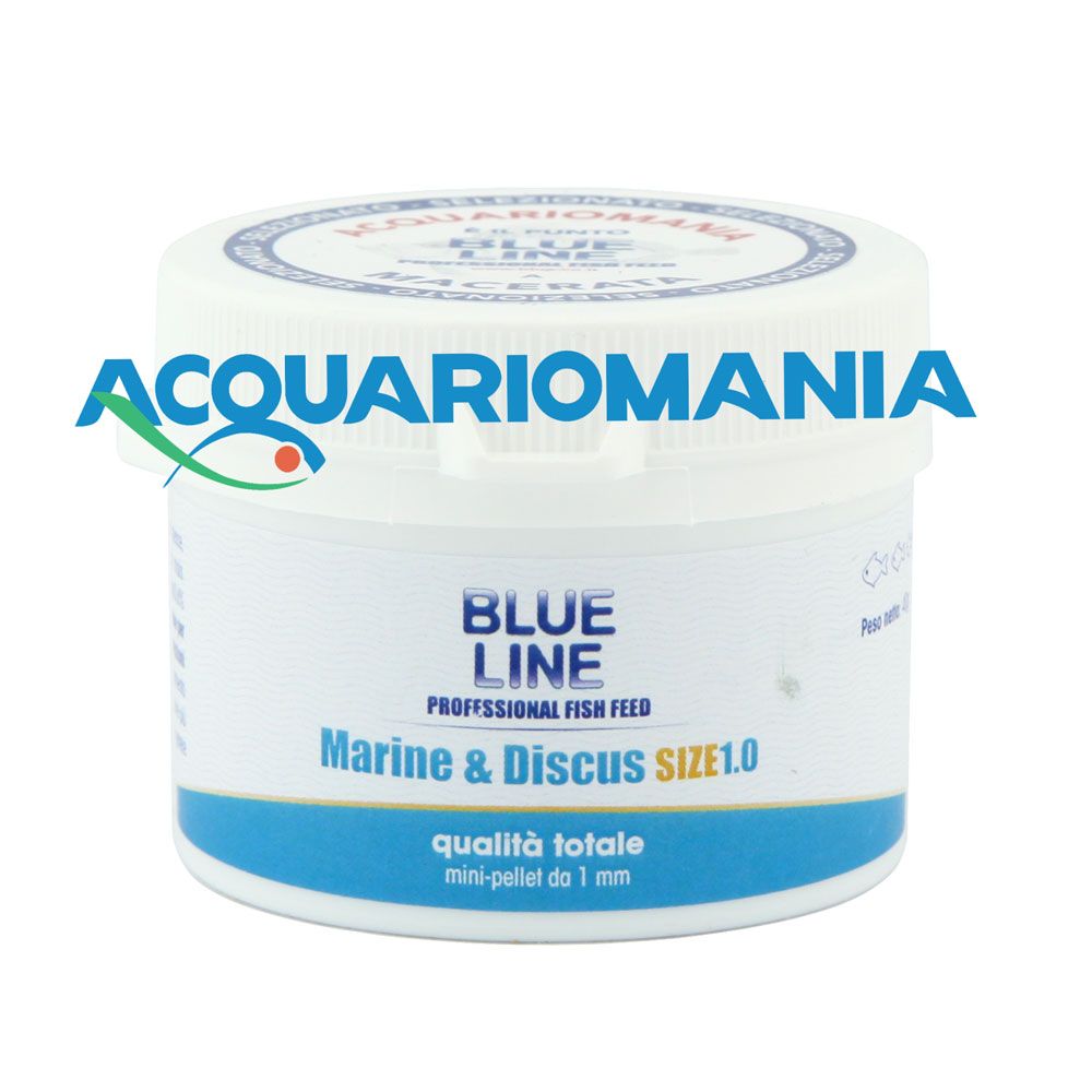 Blue Line Marine &amp; Discus Size 1.0 pellet affondante 1mm 40g