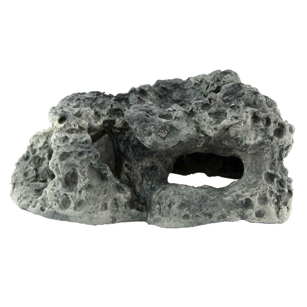 Ceramic Nature Limestone Rock LRP-03 Roccia forata in resina per acquario 23x16x10h cm