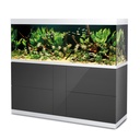 Oase HighLine Optiwhite 600 Acquario e Supporto Antracite 580 litri