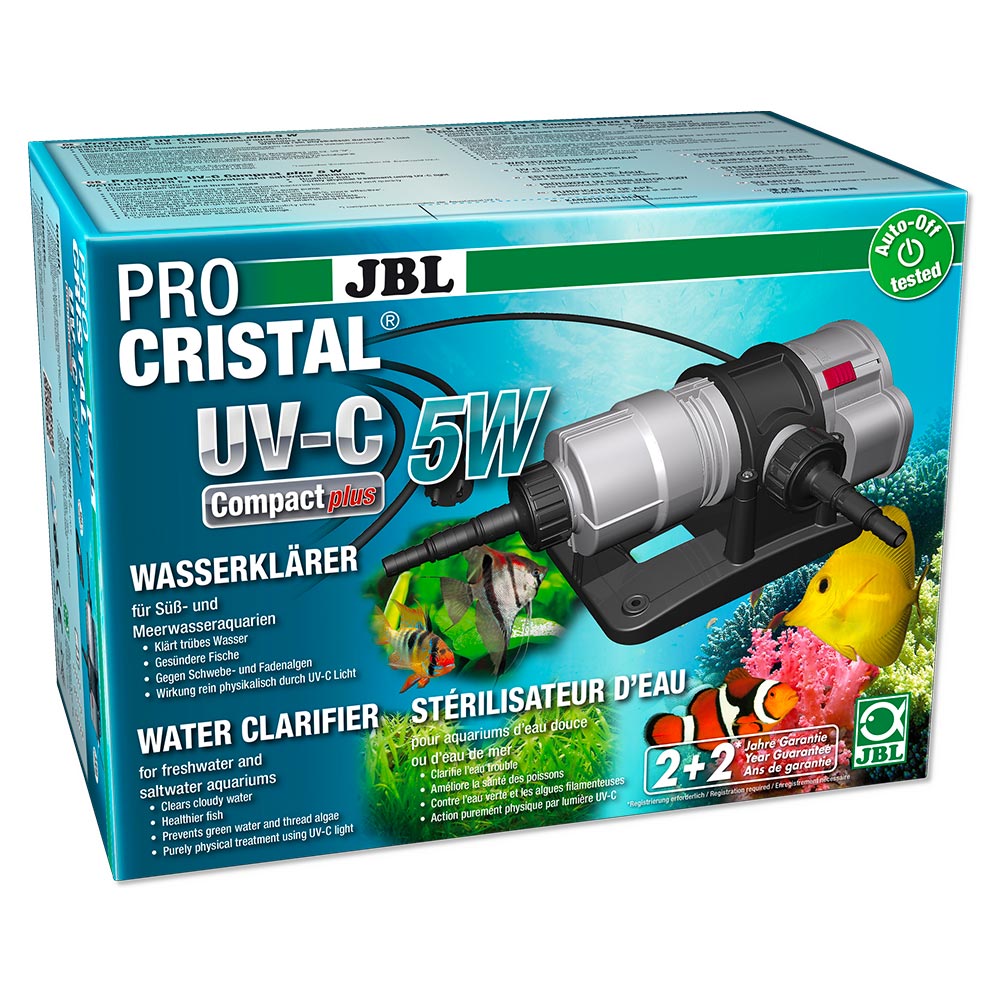 Jbl Procristal UV-C Compact plus lampada sterilizzatrice 5W
