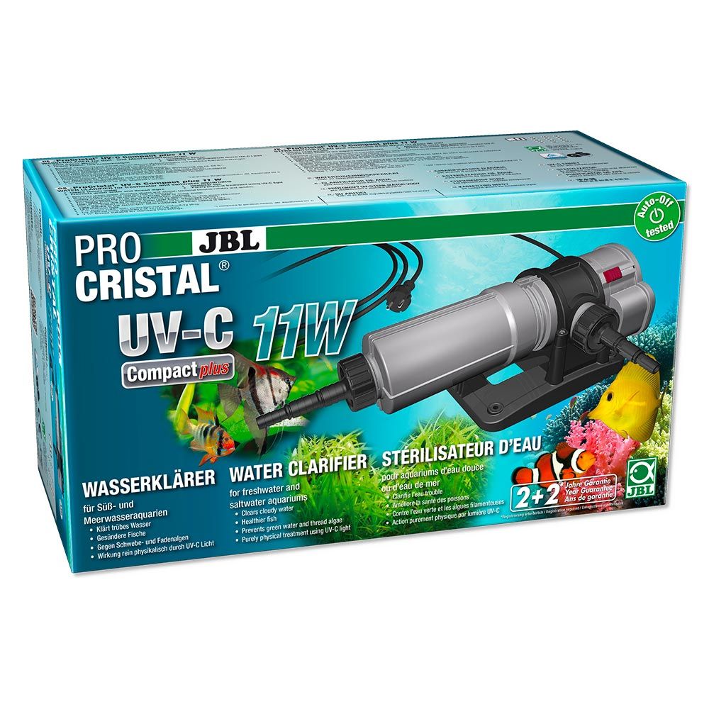 Jbl Procristal UV-C Compact plus lampada sterilizzatrice 11W