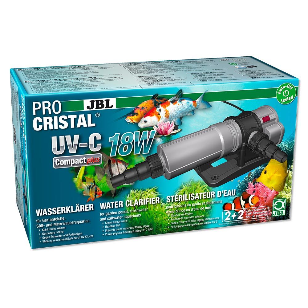 Jbl Procristal UV-C Compact plus lampada sterilizzatrice 18W