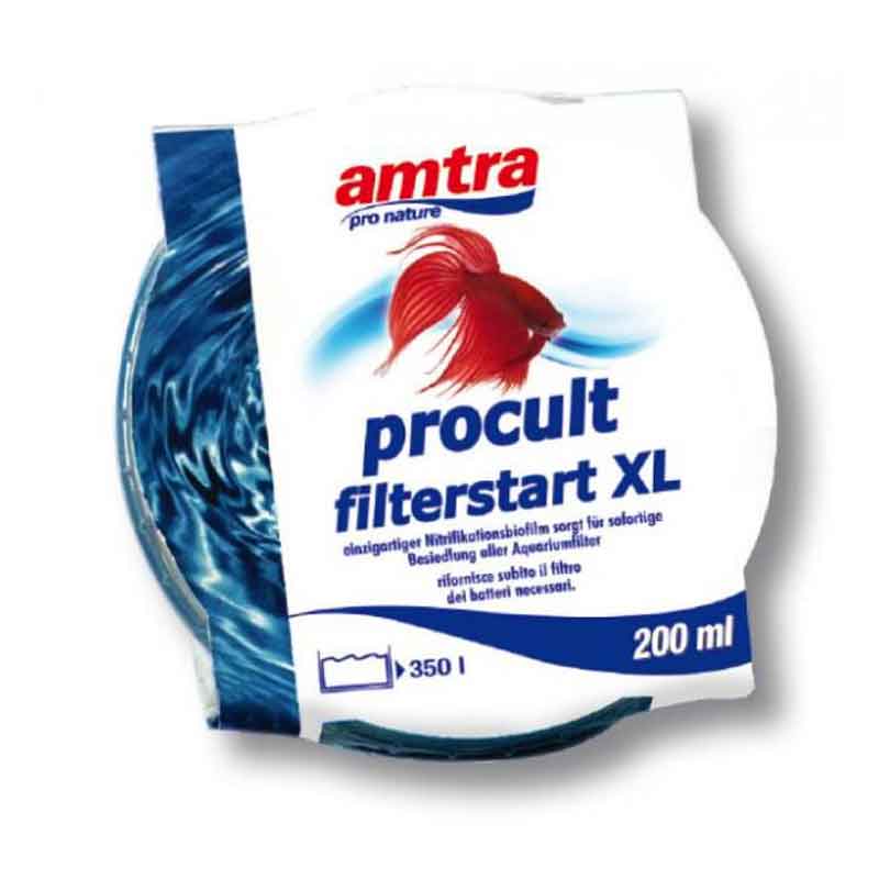Amtra Procult Filterstart XL Batteri vivi Freschi 200ml per 350l