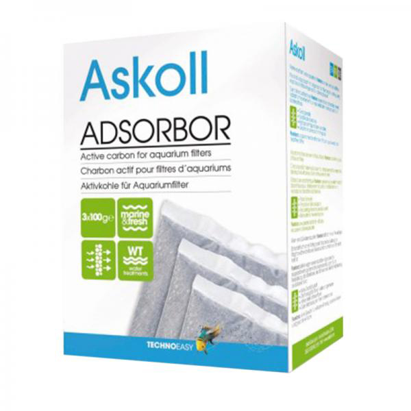 Askoll Adsorbor Carbone attivo in buste 3x100gr