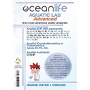 Oceanlife Aquatic Lab Advanced Test ICP per Acqua marina 60 elementi + osmosi
