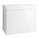 Aqpet Cabinet 90 Supporto per Acquario in Legno Bianco 90x50x80h cm