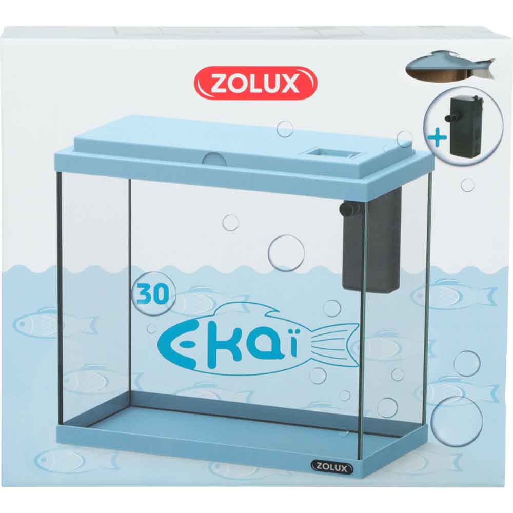 Zolux Ekai 30 Acquario 12 litri Azzurro