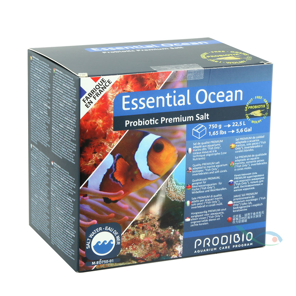 Prodibio Essential Ocean Sale per Marino con Probiotici 750gr per 22,5l