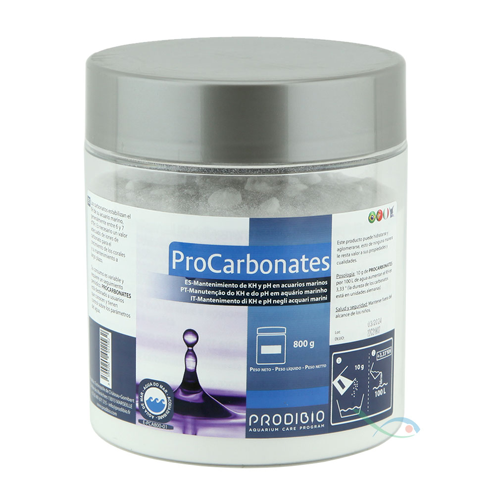 Prodibio ProCarbonates aumenta il KH nel marino 1L 800g