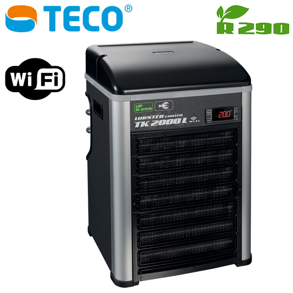 Teco TK 2000 Wi-Fi R290 Eco Refrigeratore ecologico per acquari fino a 2000  litri - AquariumAngri