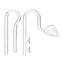 Aqpet In Out R-Type 13mm in vetro Set di mandata e aspirazione filtri esterni