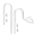 Aqpet In Out J -Type 13mm in vetro Set di mandata e aspirazione filtri esterni