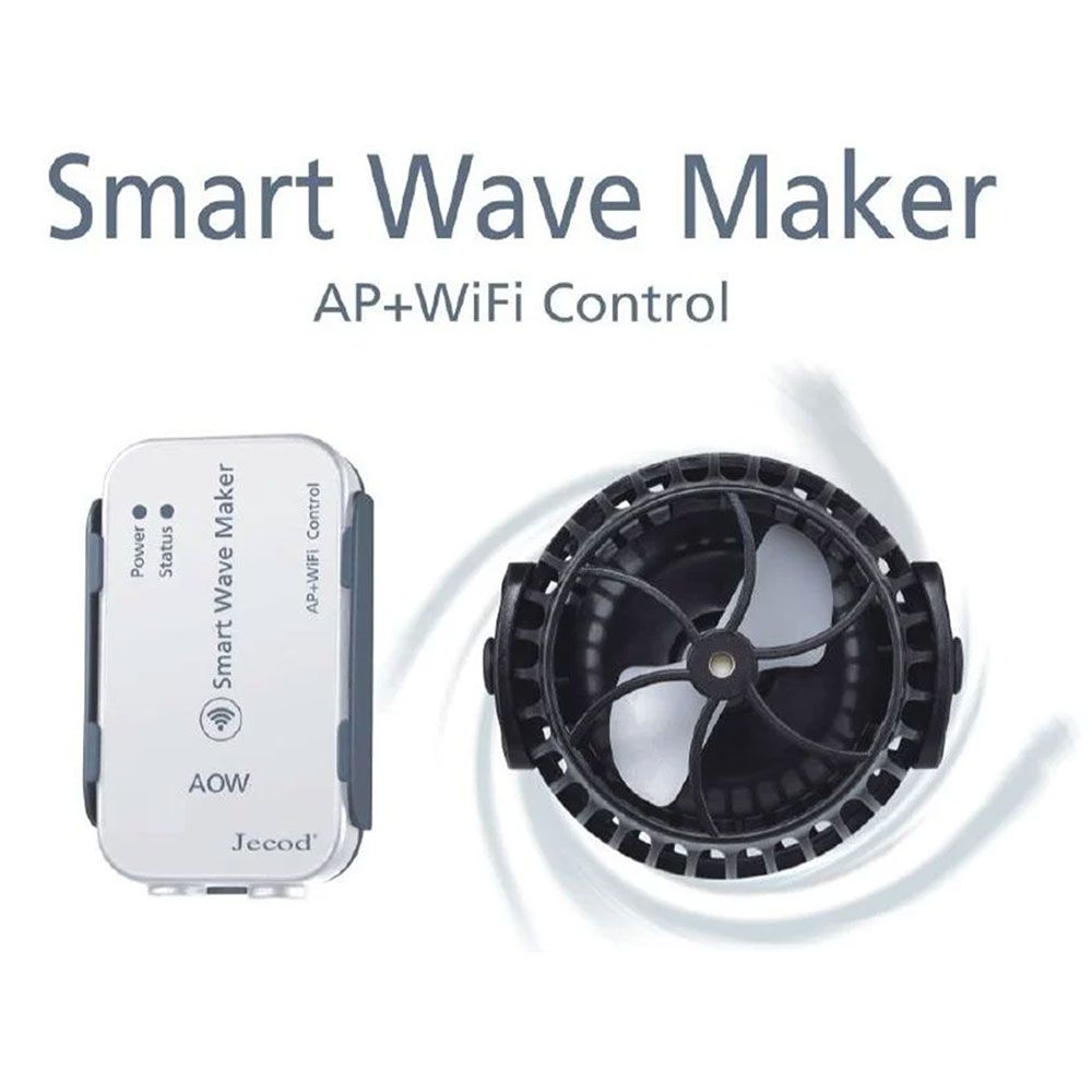 Jebao AOW 3 Smart Wave Maker Pompa di movimento 3000l/h regolabile Wi-fi