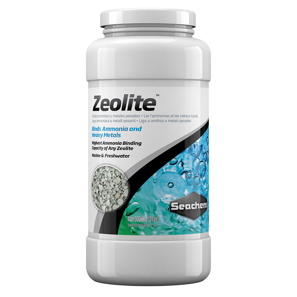 Seachem Zeolite Dolce e Marino 500ml per 400 litri