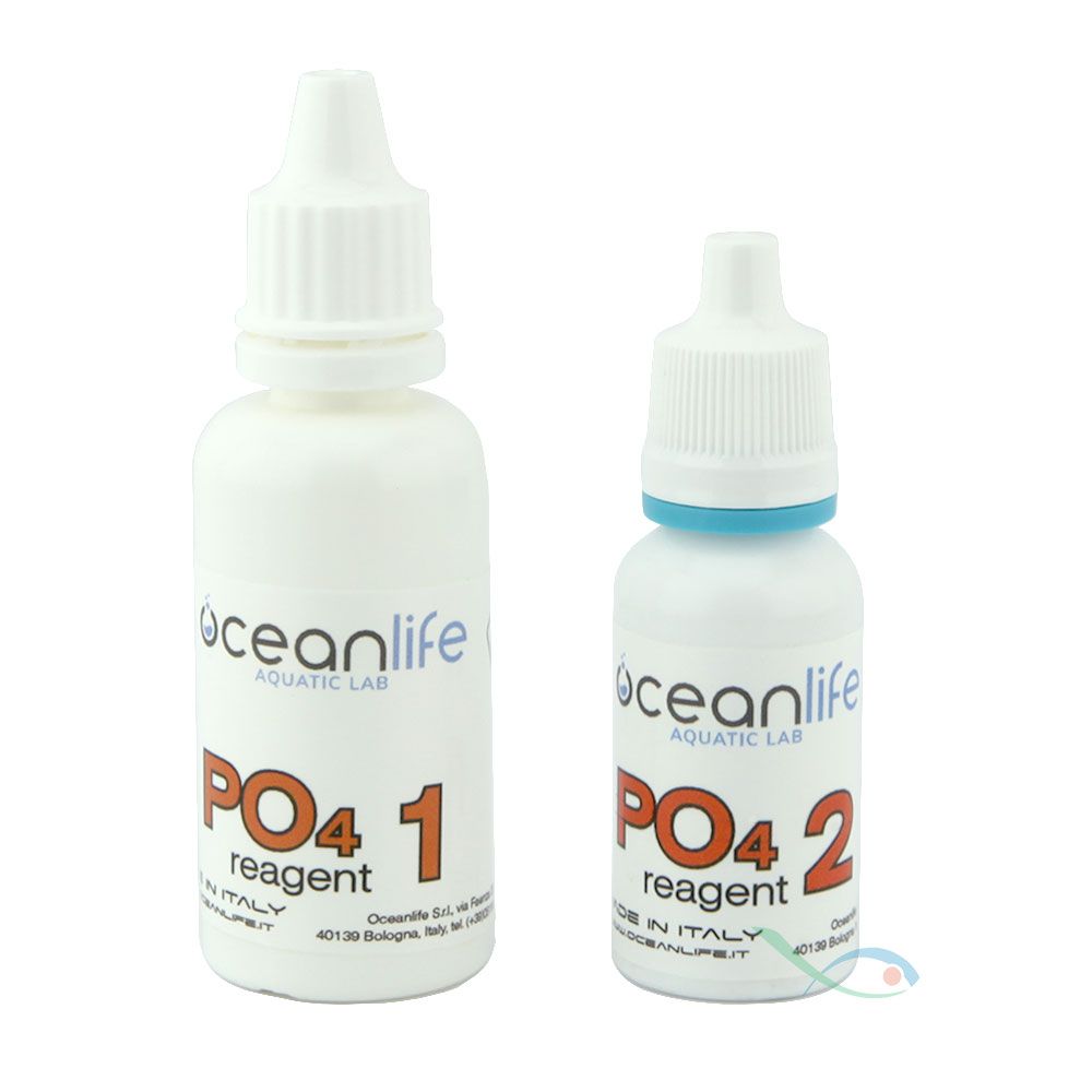 Oceanlife Refill Ricarica Test PO4 0-2ppm dolce e marino 25ml