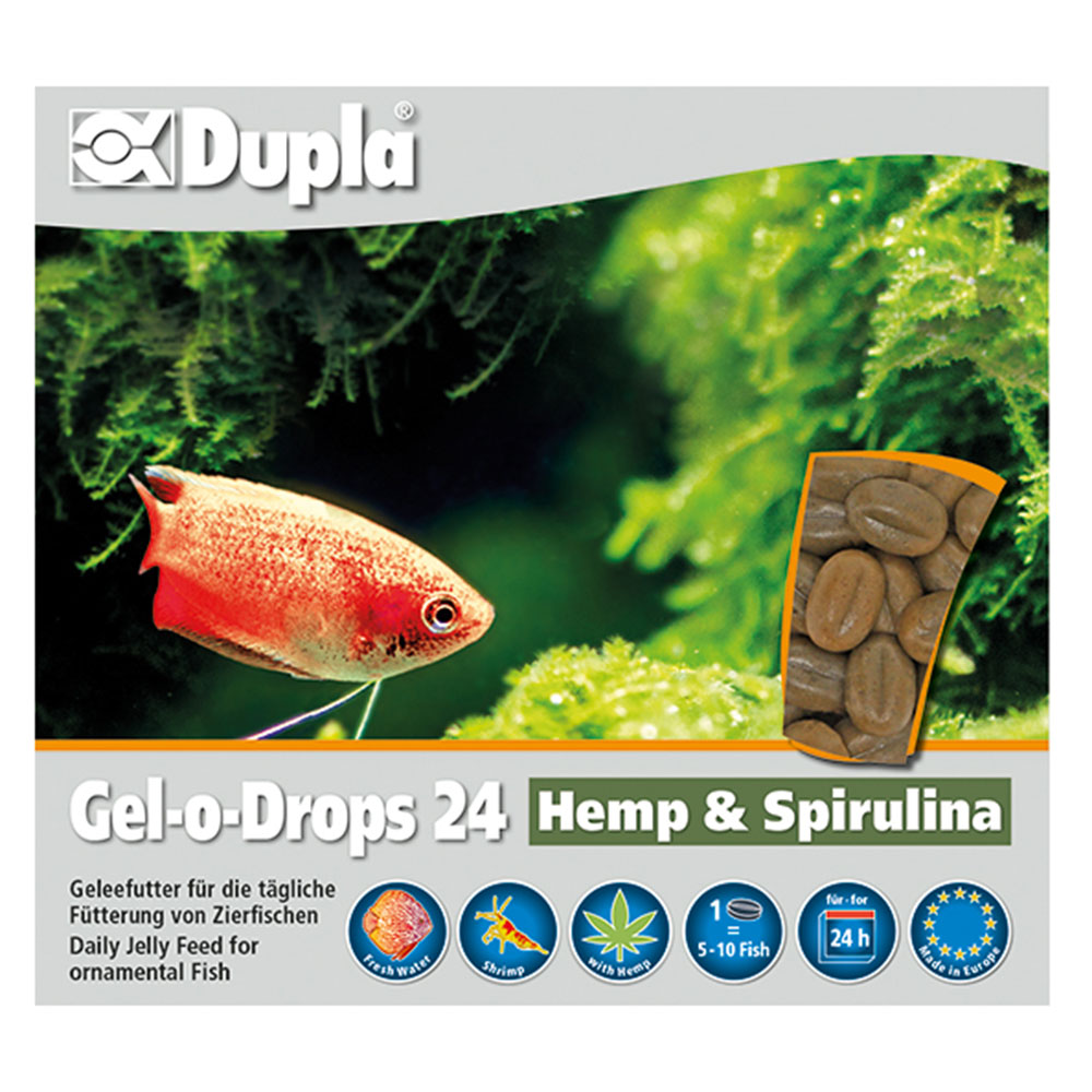 Dupla Gel-o-Drops Hemp &amp; Spirulina Mangime per marino 12x2gr