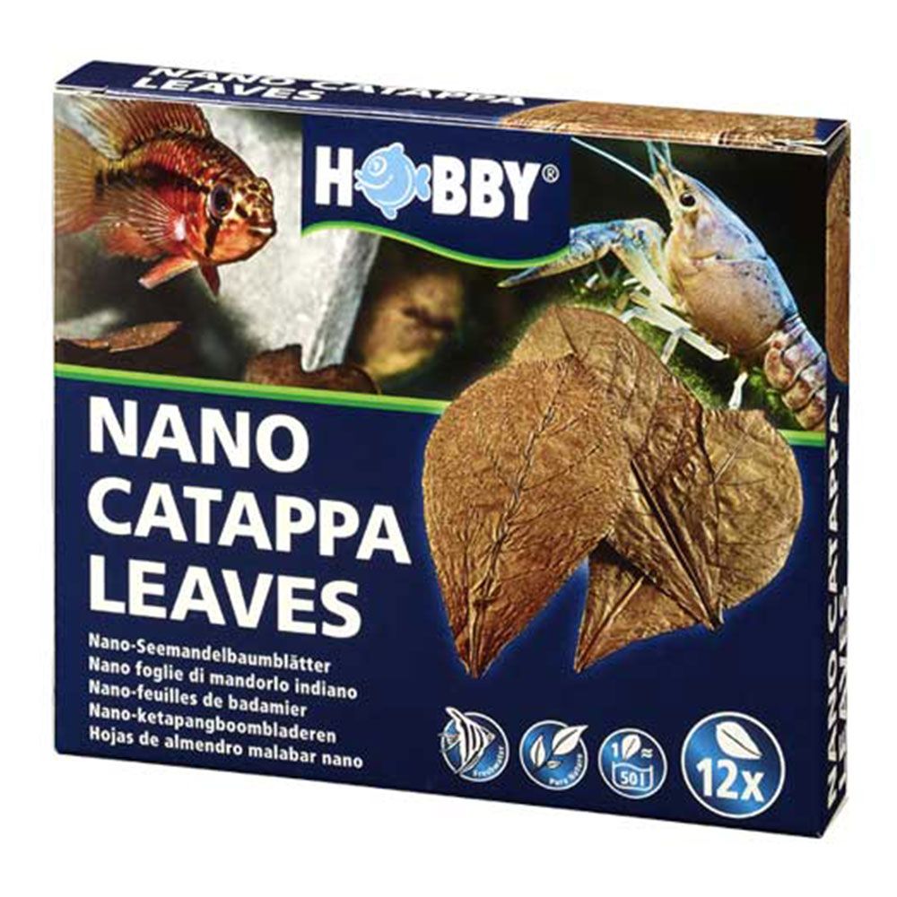 Hobby Nano Catappa Leaves 12pz