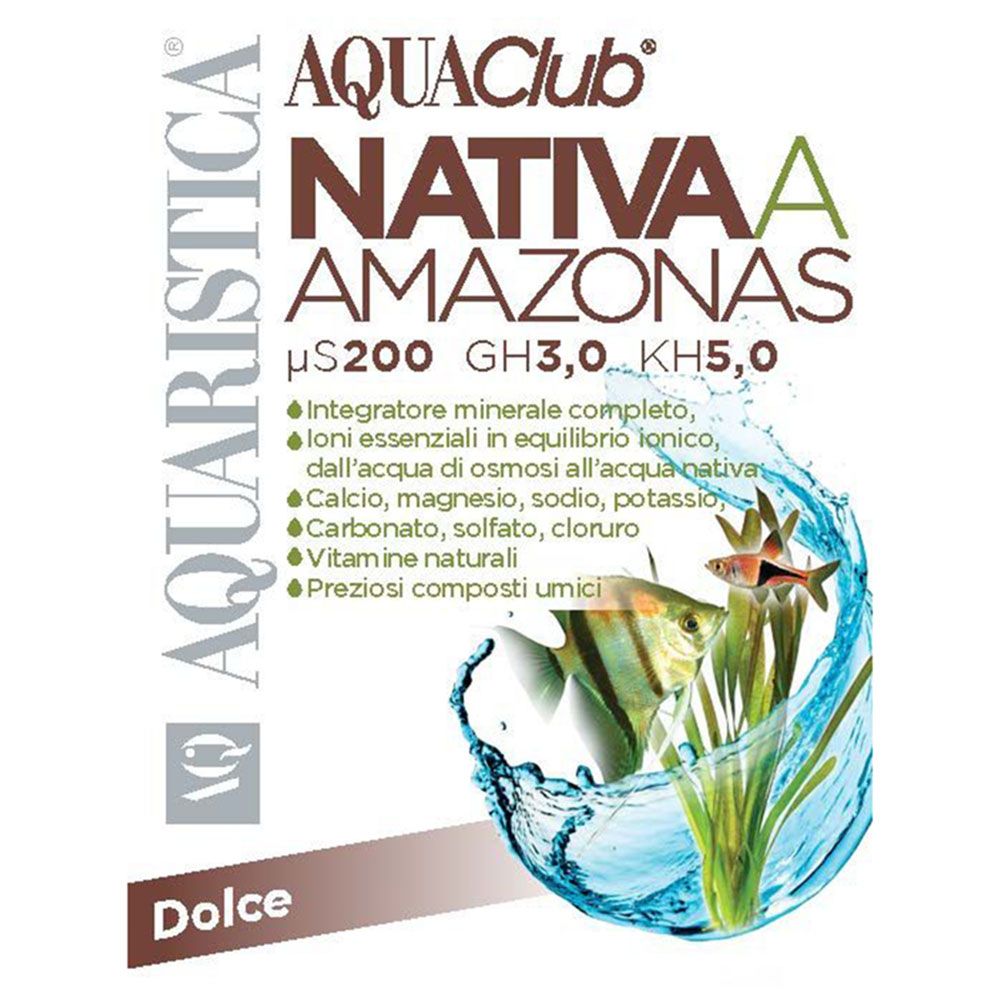 AQ Aquaristica Nativa A Amazonas μS 200 GH 3,0 KH 5,0 800ml