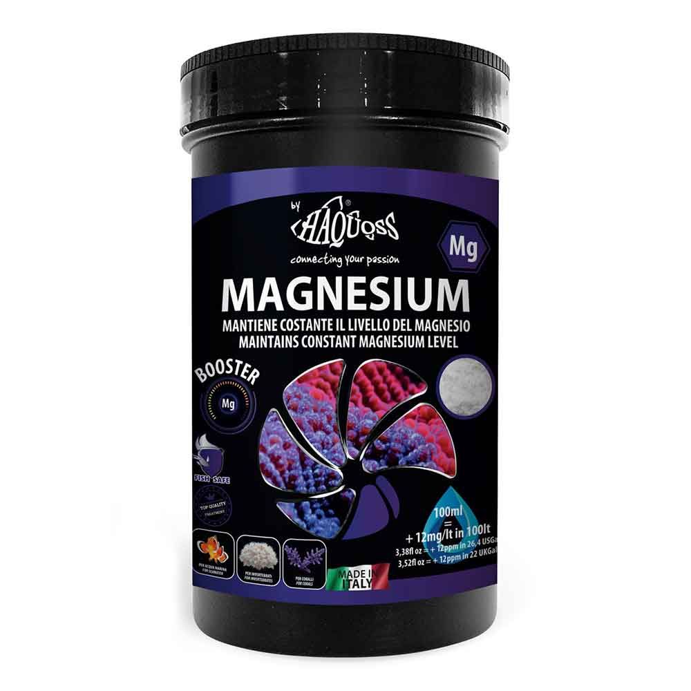 Haquoss Magnesium Booster mantiene costante il Magnesio nel Marino 500ml 500gr