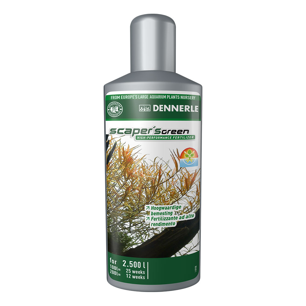 Dennerle Scaper's Green Fertilizzante ad alto rendimento 250ml per 2500Lt