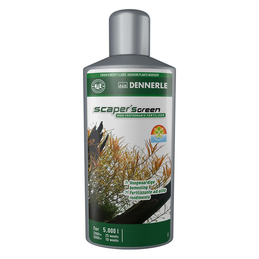 Dennerle Scaper's Green Fertilizzante ad alto rendimento 500ml per 5000Lt