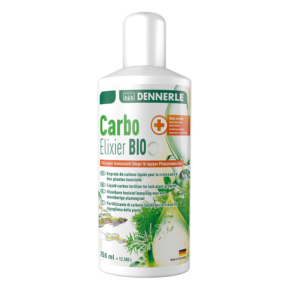 Dennerle Carbo Elixier Bio Carbonio Organico 250ml per 12500Lt