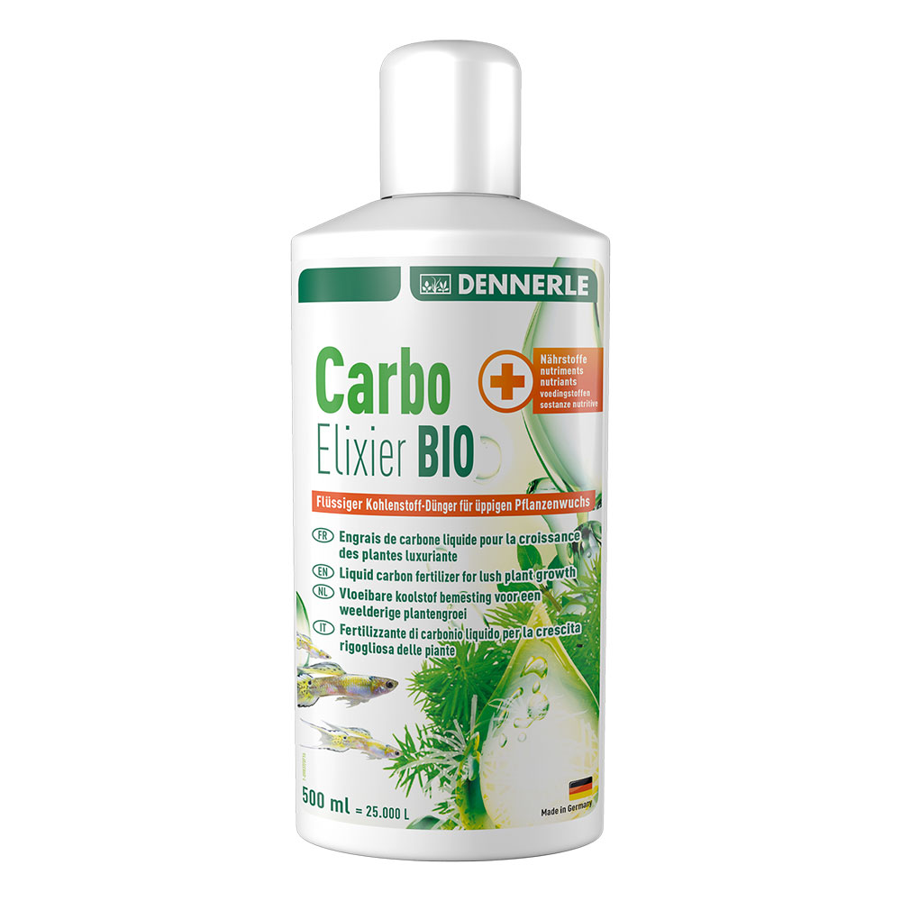 Dennerle Carbo Elixier Bio Carbonio Organico 500ml per 25000Lt