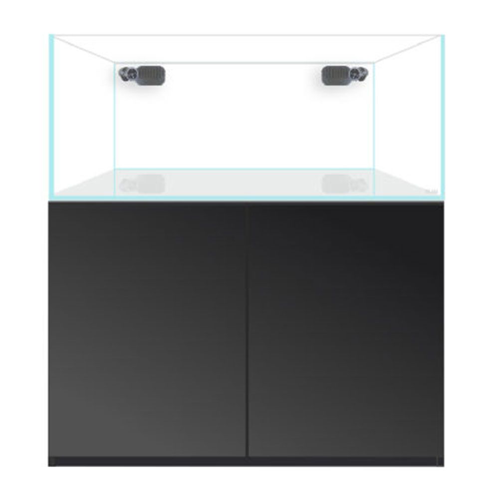 Blau Aquaristic Set Marine Gran Cubic Experience 122 Nero Acquario Marino con Supporto Stand HD Core 300 Litri