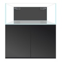 Blau Aquaristic Set Cubic Super Reef 122 Nero Acquario Marino con Supporto 366 Litri